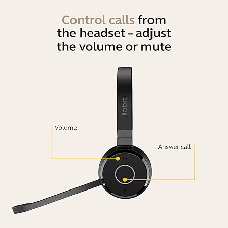 Jabra Evolve 65TE | USB-A MS Stereo | BTHEADSET+ BT DONGLE(PC)