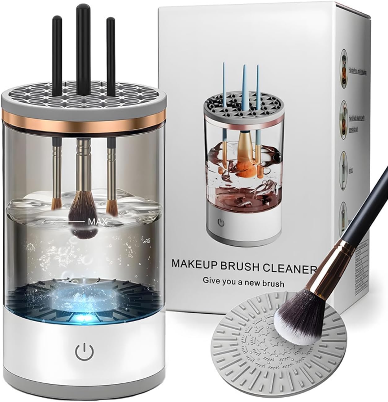 ELECTRIC MEAKUP BRUSH CLEANER