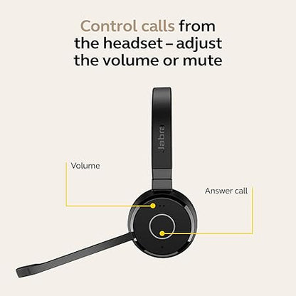 Jabra Evolve 65TE | USB-A MS Stereo | BTHEADSET+ BT DONGLE(PC)